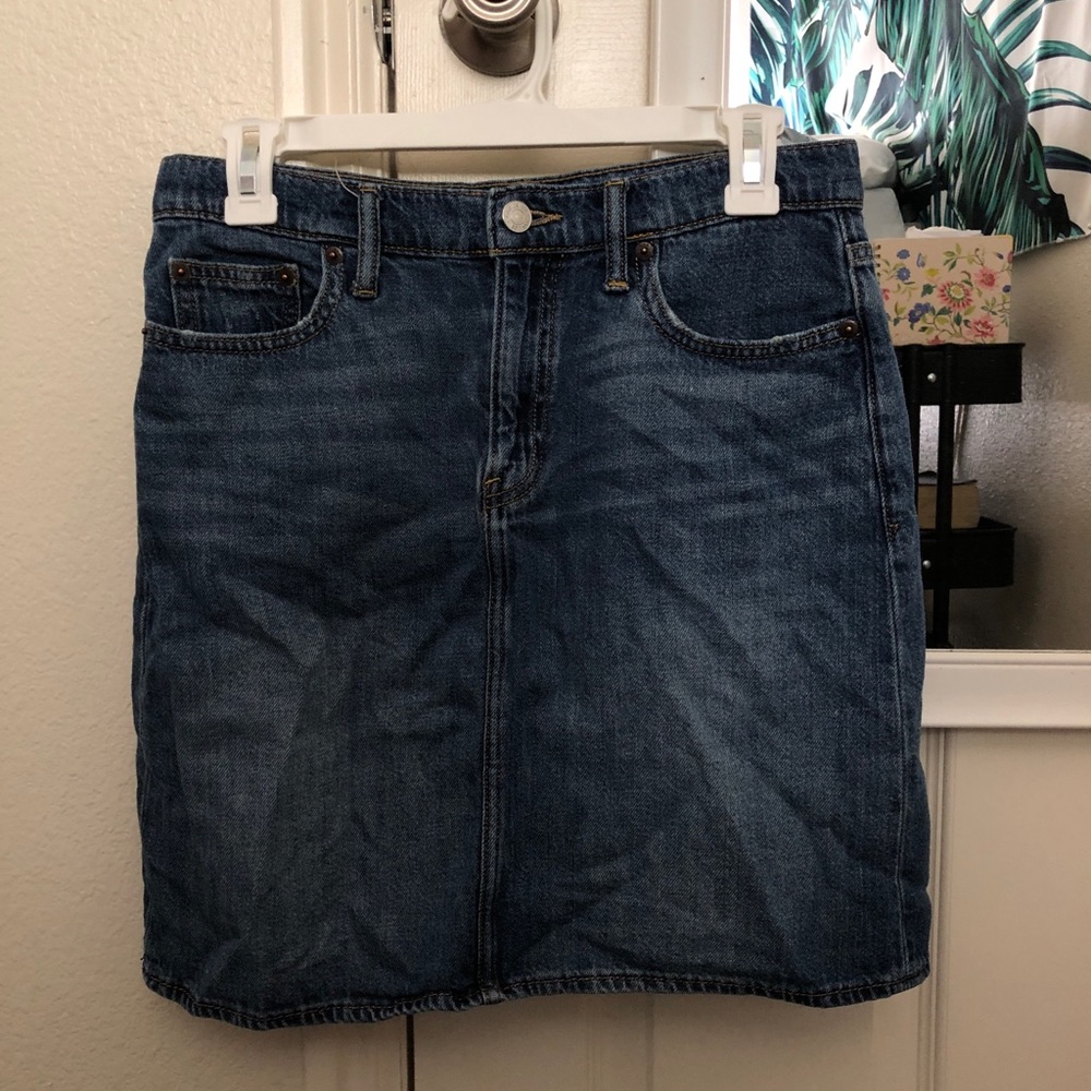 Gap Denim Miniskirt